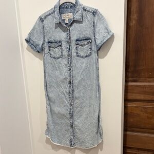 Denim Shirt Dress